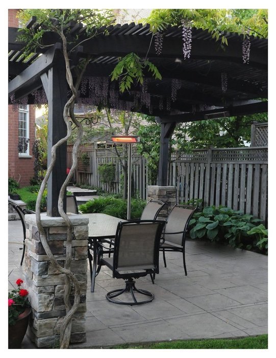 Aura Patio Plus Stainless Steel Weatherproof Radiant Infrared Electric Patio Heater N2