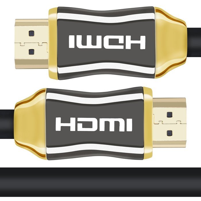 KIN&P HDMI Cable 3ft Ultra High Speed HDMI 2.0 (4K) HDMI cables for PlayStation PS3 PS4 PC Apple TV, Support 2160P... N4