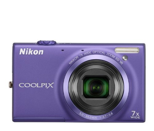 Nikon COOLPIX S6100 16 MP Digital Camera with 7x NIKKOR Wide-Angle Optical Zoom Lens and 3-Inch Touch-Panel LCD... N5