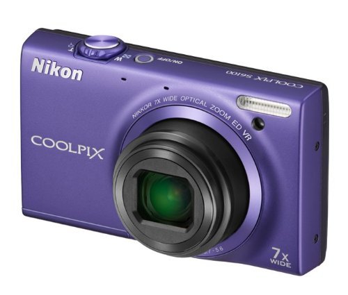 Nikon COOLPIX S6100 16 MP Digital Camera with 7x NIKKOR Wide-Angle Optical Zoom Lens and 3-Inch Touch-Panel LCD... N6