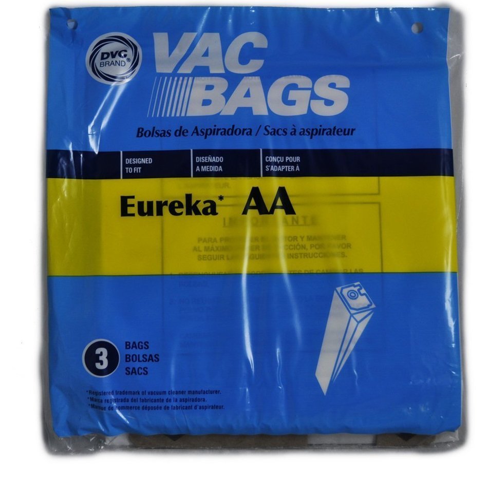Eureka Victory AA Vacuum Cleaner Bags, DVC Replacement Brand, designed to fit Eureka Victory Upright Vacuum Cleaner...