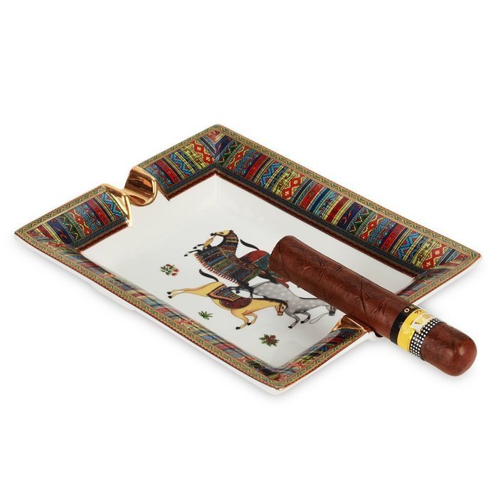 Scotte(TM) European style Fashion ceramic ashtray Cigar ashtray High-end home furnishing articles