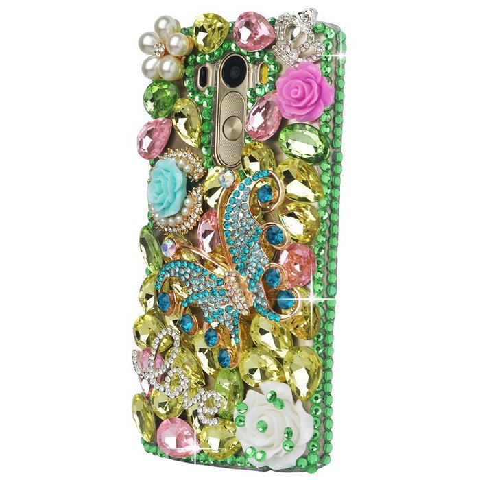 Spritech(TM) Clear Hard Bling Phone Case for LG G Stylo 2 LS775/LG ...