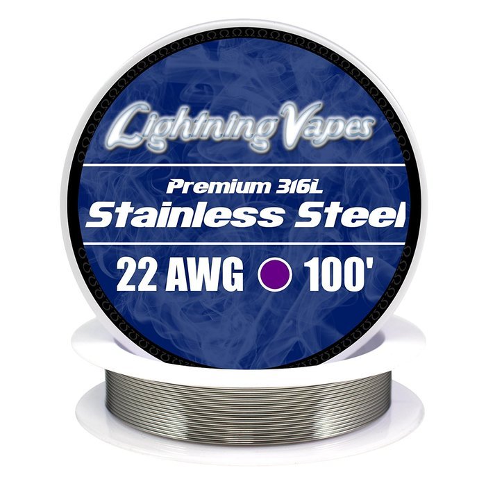 LV Stainless Steel 316L Wire 22 AWG - 100'