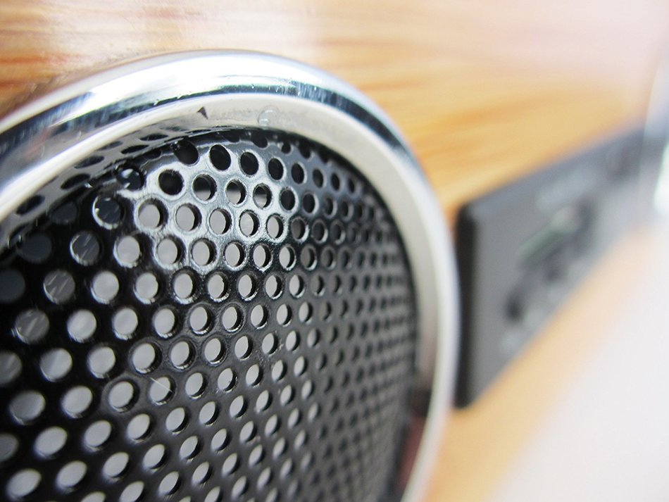 SwypeSound Mini Portable Bamboo Wood Boombox / Personal Speaker N8
