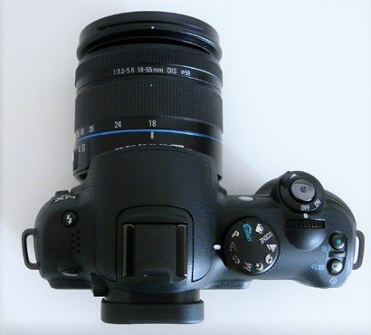 Samsung NX10 - Digital camera - prosumer - 14.6 Mpix - With 18-55mm Lens - supported memory: SD, SDHC - black N3