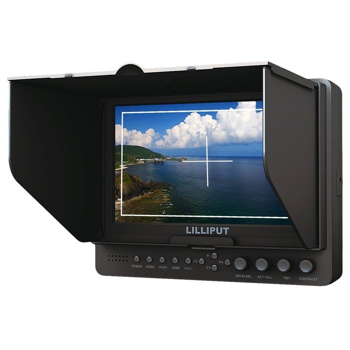 Lilliput 665/O/WH 7" WHDI Wireless HDMI Field Monitor for Full HD Camcorder DSLR N5