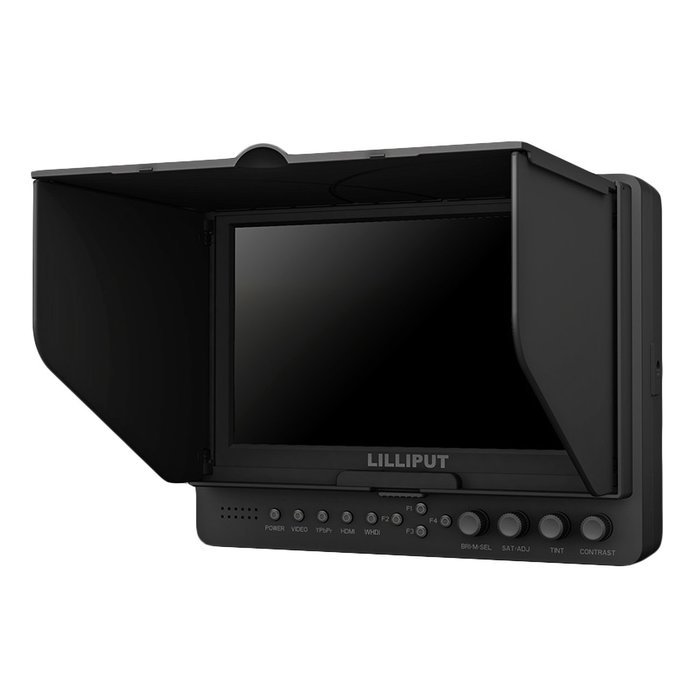 Lilliput 665/O/WH 7" WHDI Wireless HDMI Field Monitor for Full HD Camcorder DSLR N6