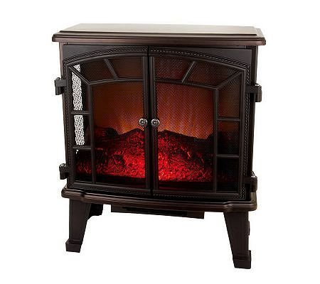 Duraflame Large Electric Stove Heater with Screen Front