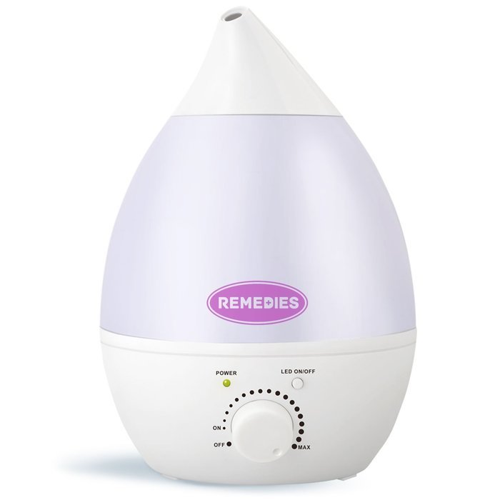 Cool Mist Humidifier Ultrasonic Whisper-quiet Operation ,Aroma Diffuser, 7 Color LED Lights, Auto Shut-off. 2.8...