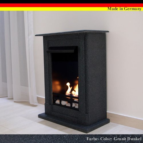 Gel + Ethanol Fire-Places Madrid Deluxe Granite dark N3