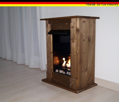 Gel + Ethanol Fire-Places Madrid Deluxe Granite dark N4