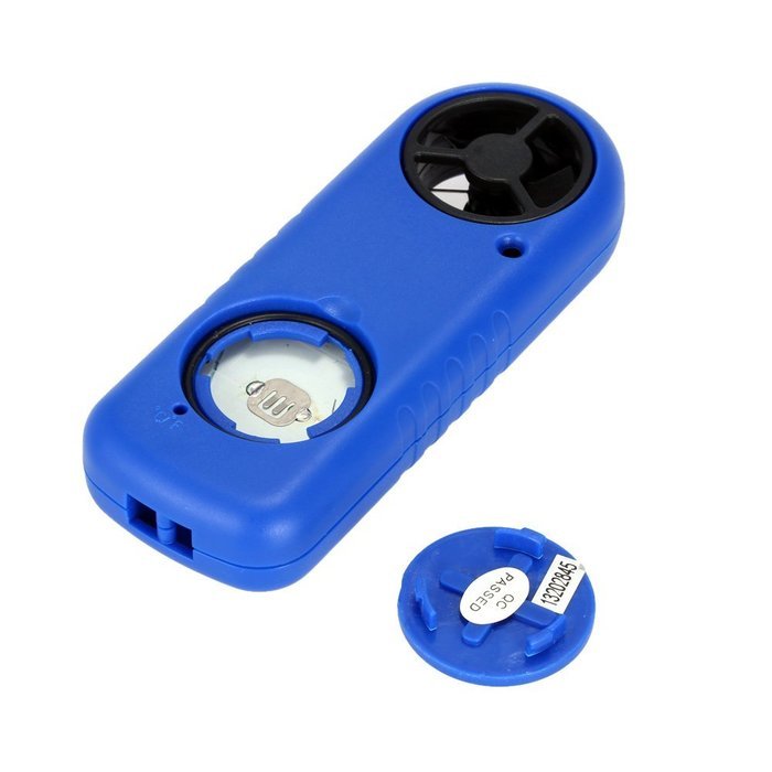 KKmoon Mini Anemometer Wind Speed Air Velocity Temperature Measurement Beaufort Scale Display