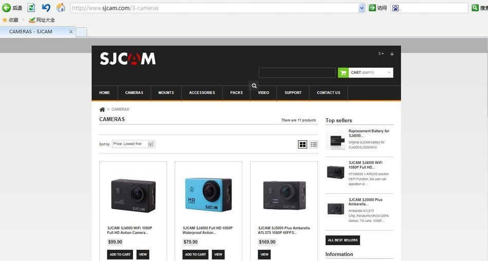Original Sj5000 Plus Wifi Sports Action Camera Sjcam Sj5000+ Water Resistant Helmet Head Video Camcorder (Black) N5