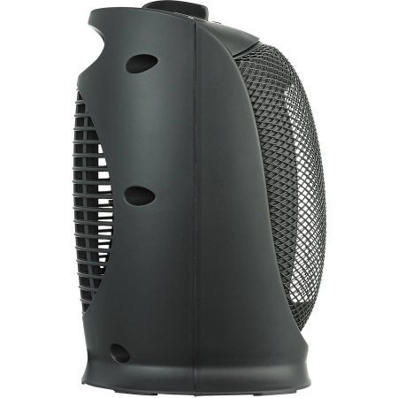 Alera Ceramic Durable,, Lightweight Table-top Portable Heater, 7 1/8"W x 5 7/8"D x 8 3/4"H, Black