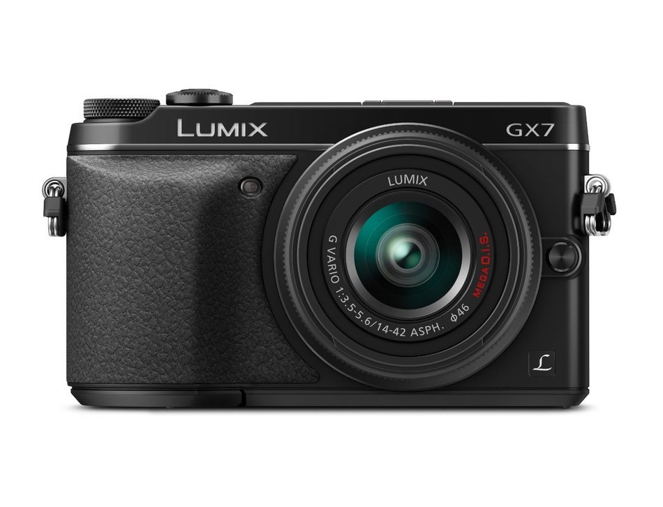Panasonic LUMIX DMC-GX7KK Mirrorless Digital Camera with 14-42 II Lens Kit (Black) N2