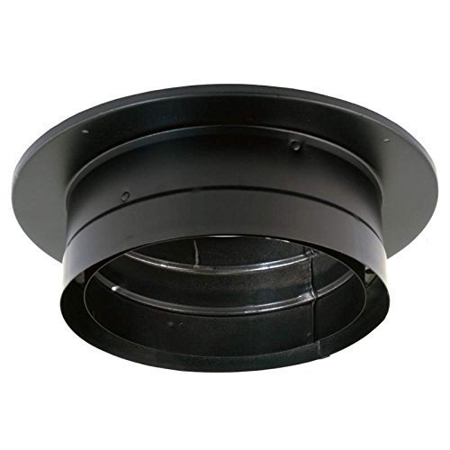 M&G DuraVent 8DVL-ADT DVL 8" Double Wall Chimney Adapter with Trim,