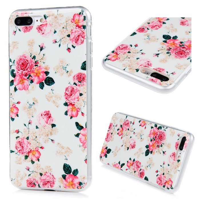 iPhone 7 Plus Case (5.5 inch) - 6 Pcs Shockproof Flexible Soft TPU Rubber Skin Gel Bumper Case with IMD Technology...