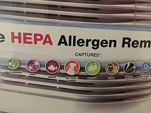Honeywell HPA105-TGT True HEPA Air Purifier Microscopic Allergens Medium Room N4