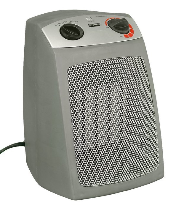 Dayton 1VNW9 Electric Space Heater With Added Safety Features by Dayton N4