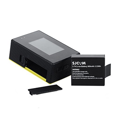 SJCAM SJ5000 WiFi Action HD Camera 14MP Novatek 96655 1080P Waterproof - Yellow N6