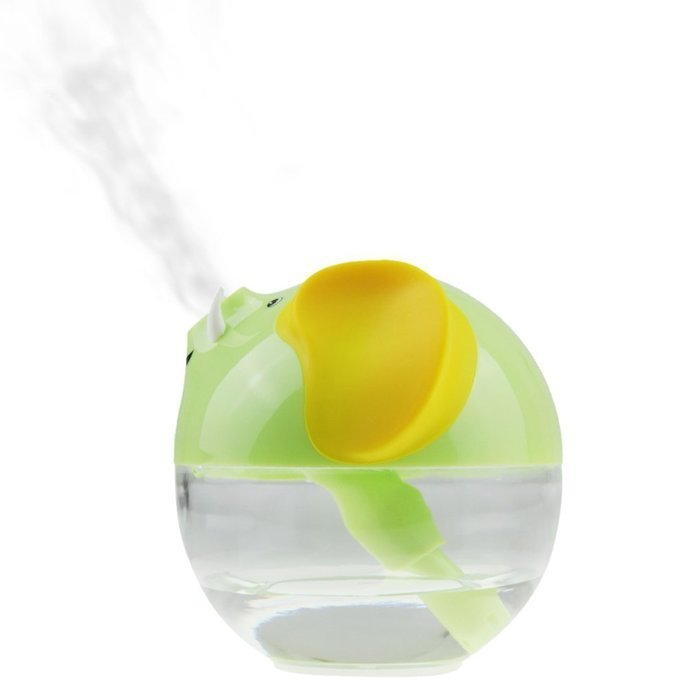 Happy-top 230Ml Lucky Elephant Shape Portable Mini Humidifier Night Lamp USB powered Air Humidifier (Pink) N2