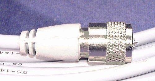 100 ft RG8X COAX CABLE for CB / Ham Radio w/ PL259 Connectors - Workman 8X-100-PL-PL N3