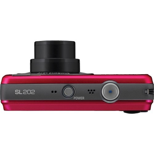 Samsung EC-SL202RBP/US SL202 10 Megapixels Digital Camera - Red N2