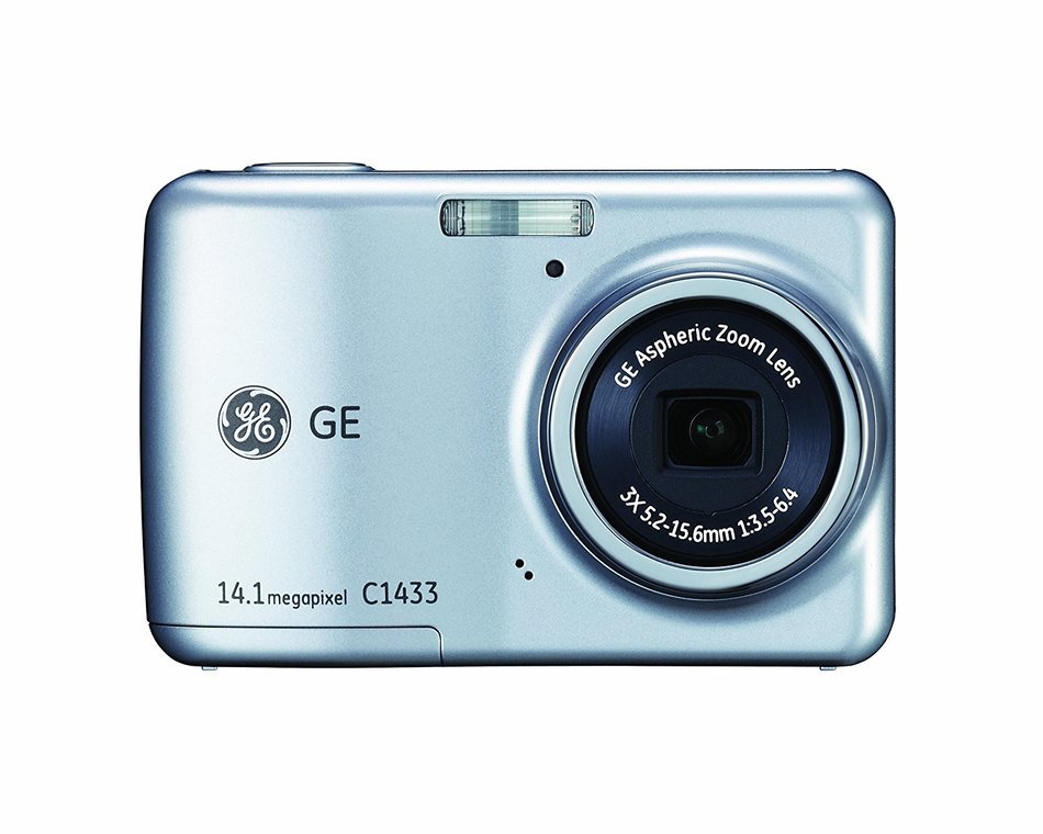 GE Smart C1433-SL 14 MP with 3 x Optical Zoom Digital Camera, Silver