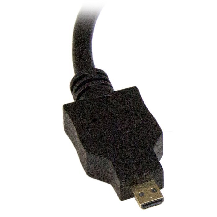 StarTech.com 8in Micro HDMI to DVI-D Adapter M/F - 8in Micro HDMI to DVI Cable - Connect a Micro HDMI phone or... N2