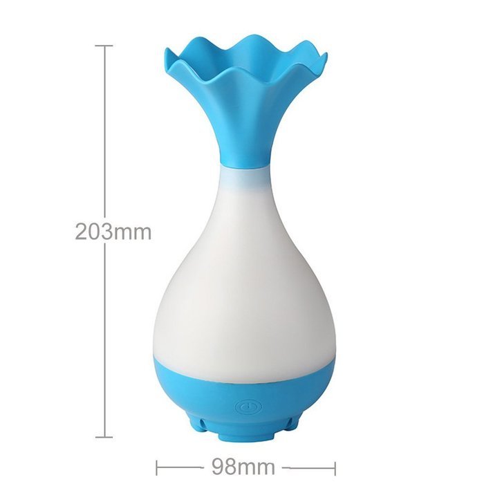 RipaFire Jady Pure Aromatherapy Humidifier Ultrasonic Sound Vibrations with Night Light Portable Mini USB Perfume... N3