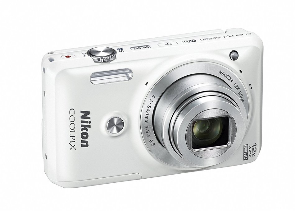 Nikon COOLPIX S6900 16MP Digital Camera with 12x Zoom, Natural White (International Version, No Warranty) N6