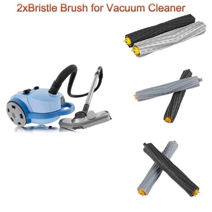 Mikey Store 2xBristle Brush for Irobot Roomba 800 870 880 Series Vacuum Cleaner N5