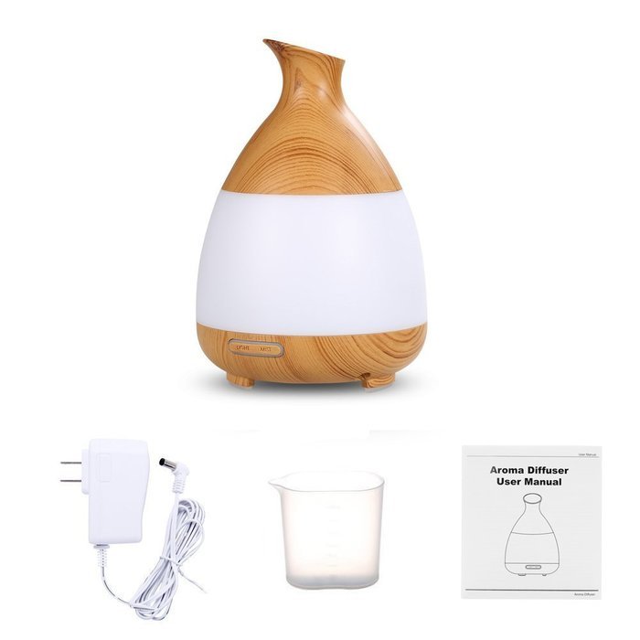 Rainco 120ml Ultrasonic Humidifier Aromatherapy Oil Diffusers with Adjustable Mist Mode,Waterless Auto Shut-off...
