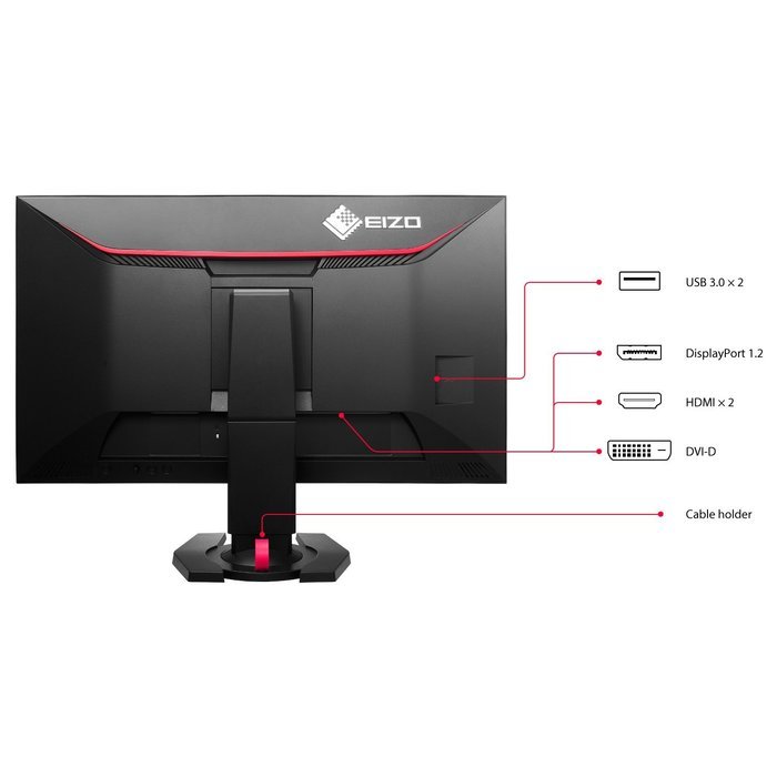 Eizo Foris FS2735 27-inch IPS WQHD Smart High-end Gaming Monitor N4