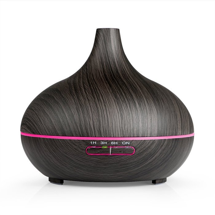 REIDEA Aroma Diffuser 300ml, Quiet Cool Mist Humidifier with 7 Colors LED and Waterless Auto Shut-off for Study... N3