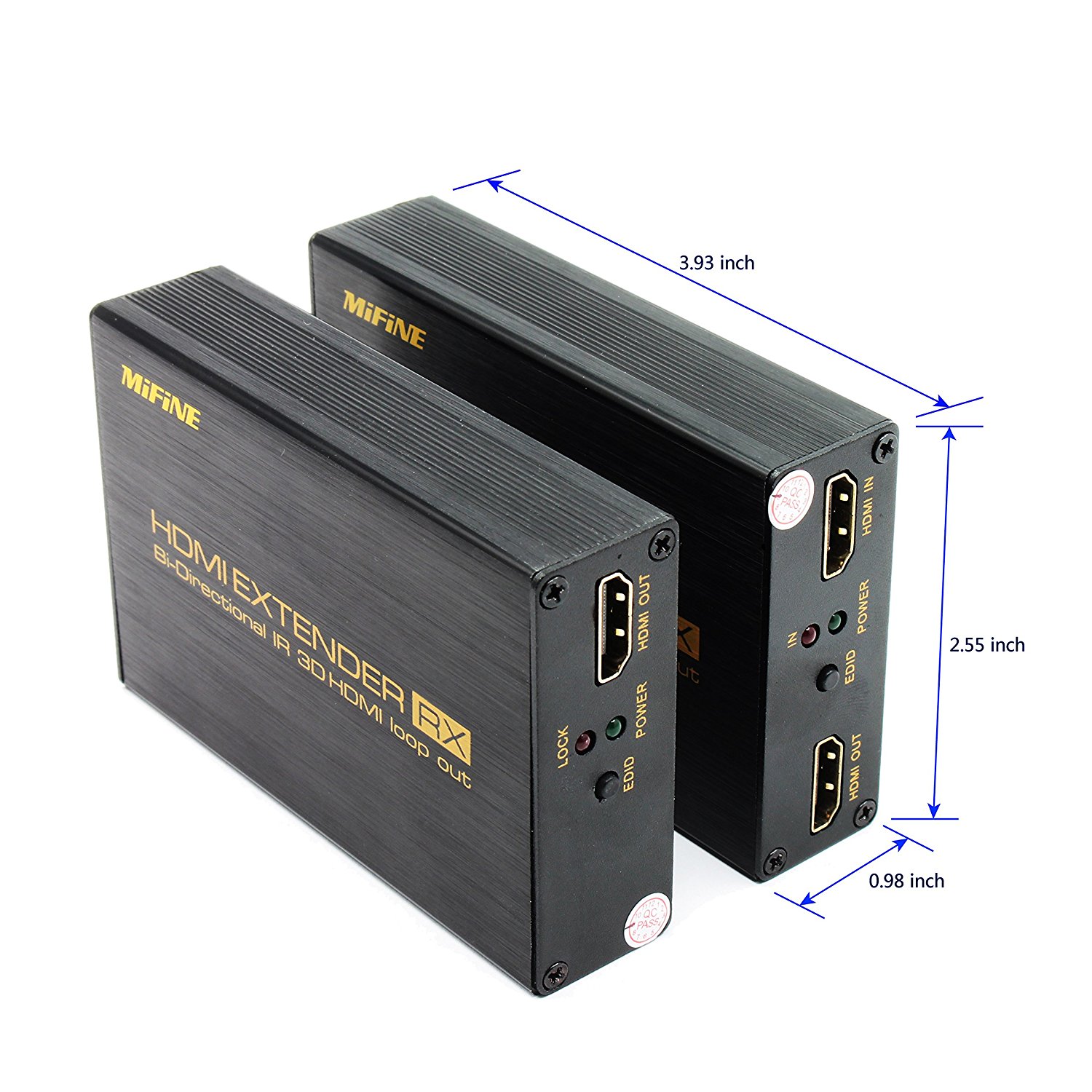 200M HDMI Extender Over Single Cat5e/6 HDMI To Rj45 Over IP/TCP By Ethernet Switch One To Multiple Monitors 1080P Video Extended - 44