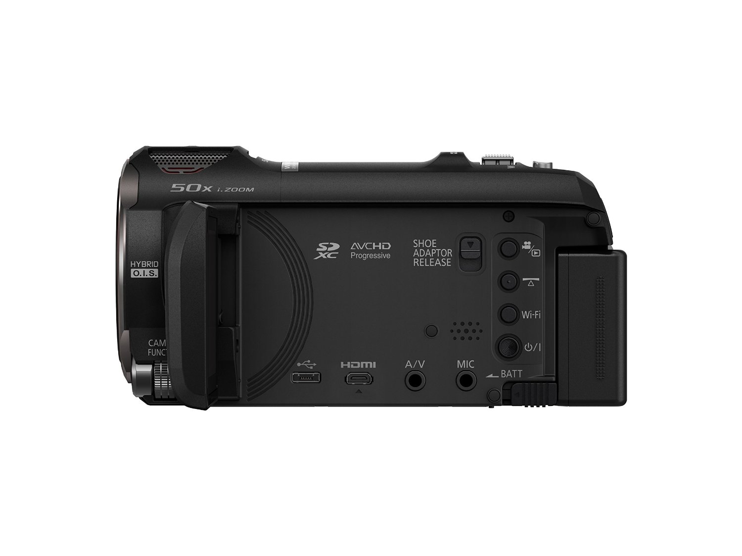 Panasonic HCWXF991K 4K Ultra HD Camcorder with WiFi, Built with Multi