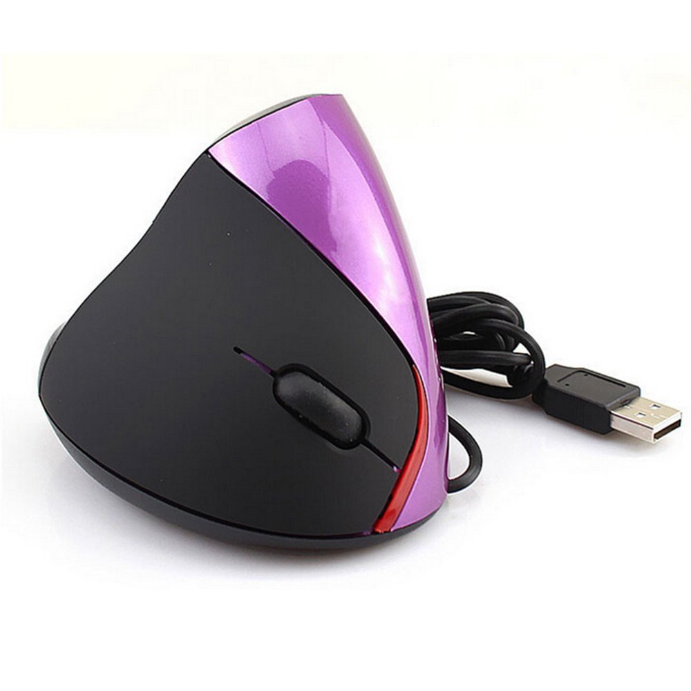 Spritech(TM) USB Wired Health Vertical Mouse Human Ergonomic Wireless ...