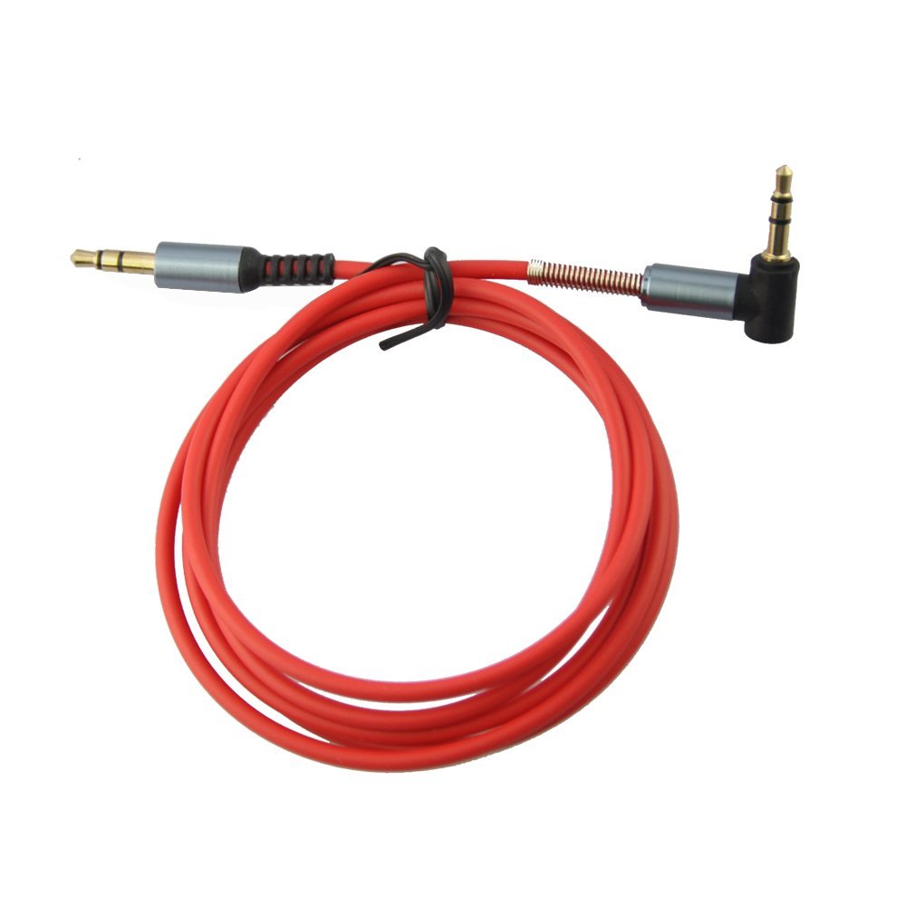 Premium Audio Connecting Cable 6 Foot Right Angle 3.5mm Male To Male Stereo Audio Cable - Premium Build 3.5mm Right Angle Audio Cable - Foto 11