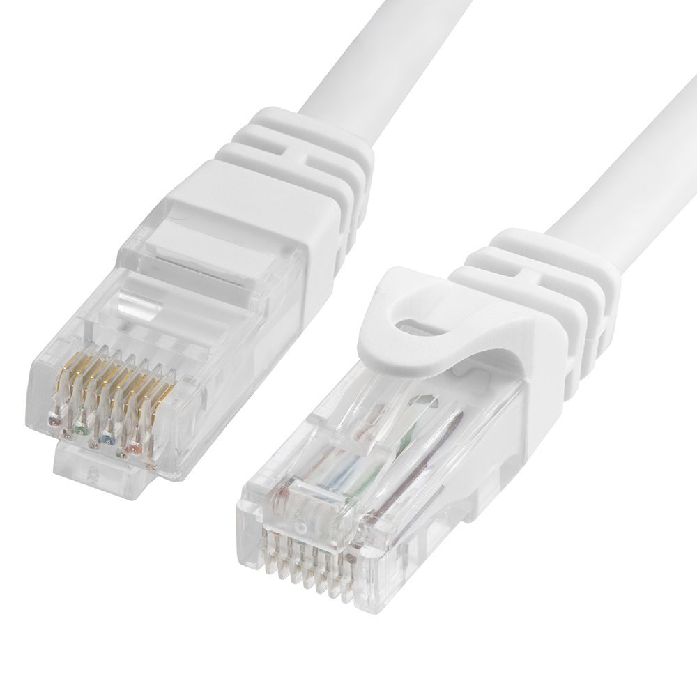 Cmple - CAT 6 500MHz UTP ETHERNET LAN NETWORK CABLE - 100 FT Gray N47 ...