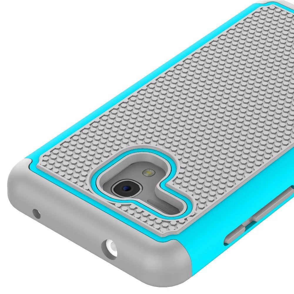 Alcatel OneTouch Fierce XL Case, ARSUE [Shock Absorption] Hybrid Dual ...