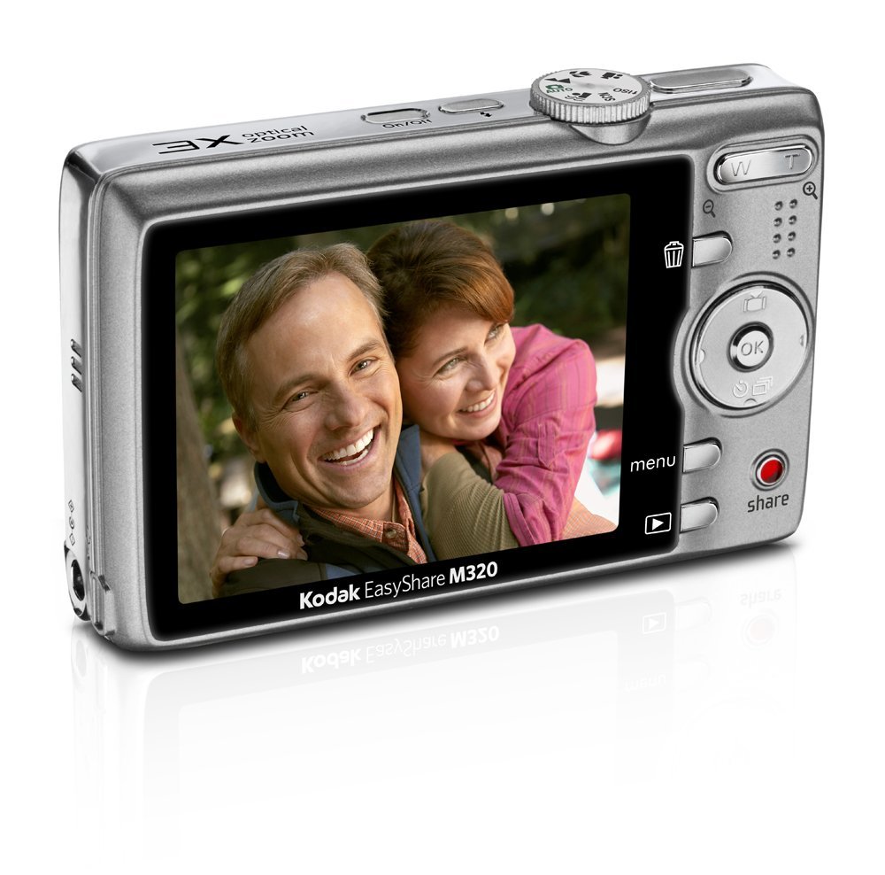 Kodak EasyShare M320 (Silver) Digital Camera N2 free image download