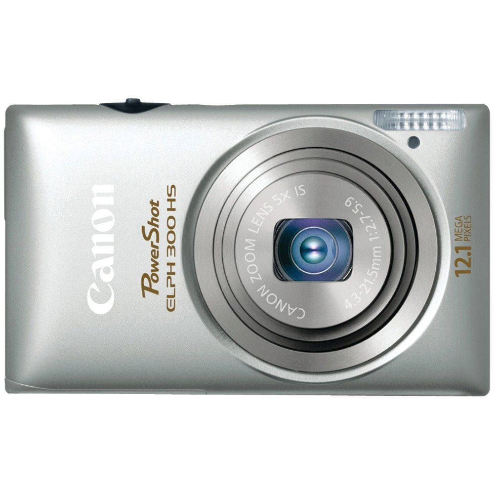 Canon PowerShot ELPH 300 HS 12.1 MP Digital Camera (Black) N10 free ...