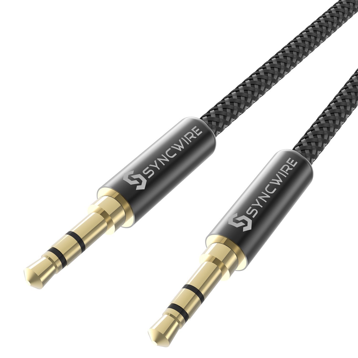 Syncwire AUX Cable 3.5mm Nylon Braided Auxiliary Audio Cable Series ...