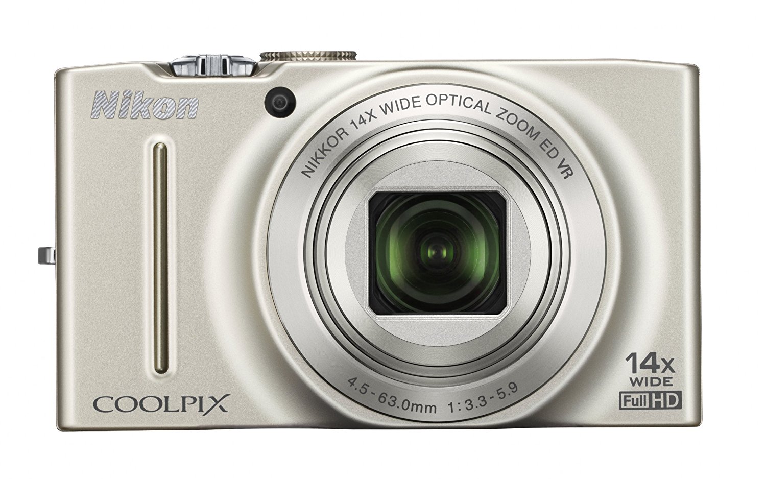 Nikon COOLPIX S8200 16.1 MP CMOS Digital Camera with 14x Optical Zoom ...