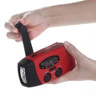 Paddsun US Ship Emergency Solar Hand Crank Dynamo AM/FM/WB Weather Radio LED Flashlight Charger N7