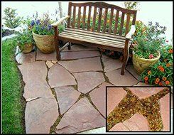 Crystal Amber Landscape Glass Large 50 Lb Bag