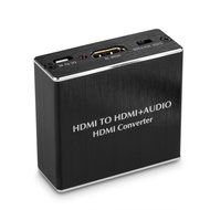 Musou Ultra HD HDMI to HDMI and Optical TOSLINK SPDIF with 3.5mm Stereo Audio Extractor Converter HDMI Audio Splitter...