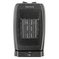 Modern Black Oscillating Ceramic Heater | Contemporary Home Indoor Space Fan Forced Heater by the Living Room...